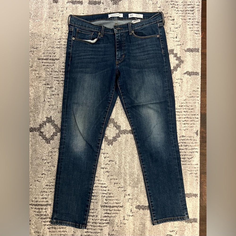 Banana Republic Classic Blue Denim Skinny Jeans